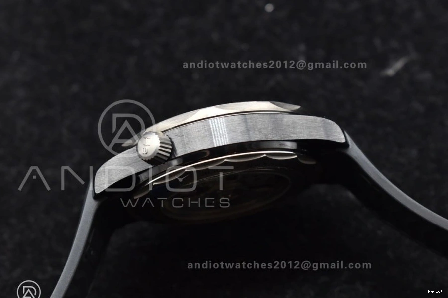 Seamaster Dial VSF 300M Rubber A8806 Black Best PVD Edition on Black Strap Diver 0314